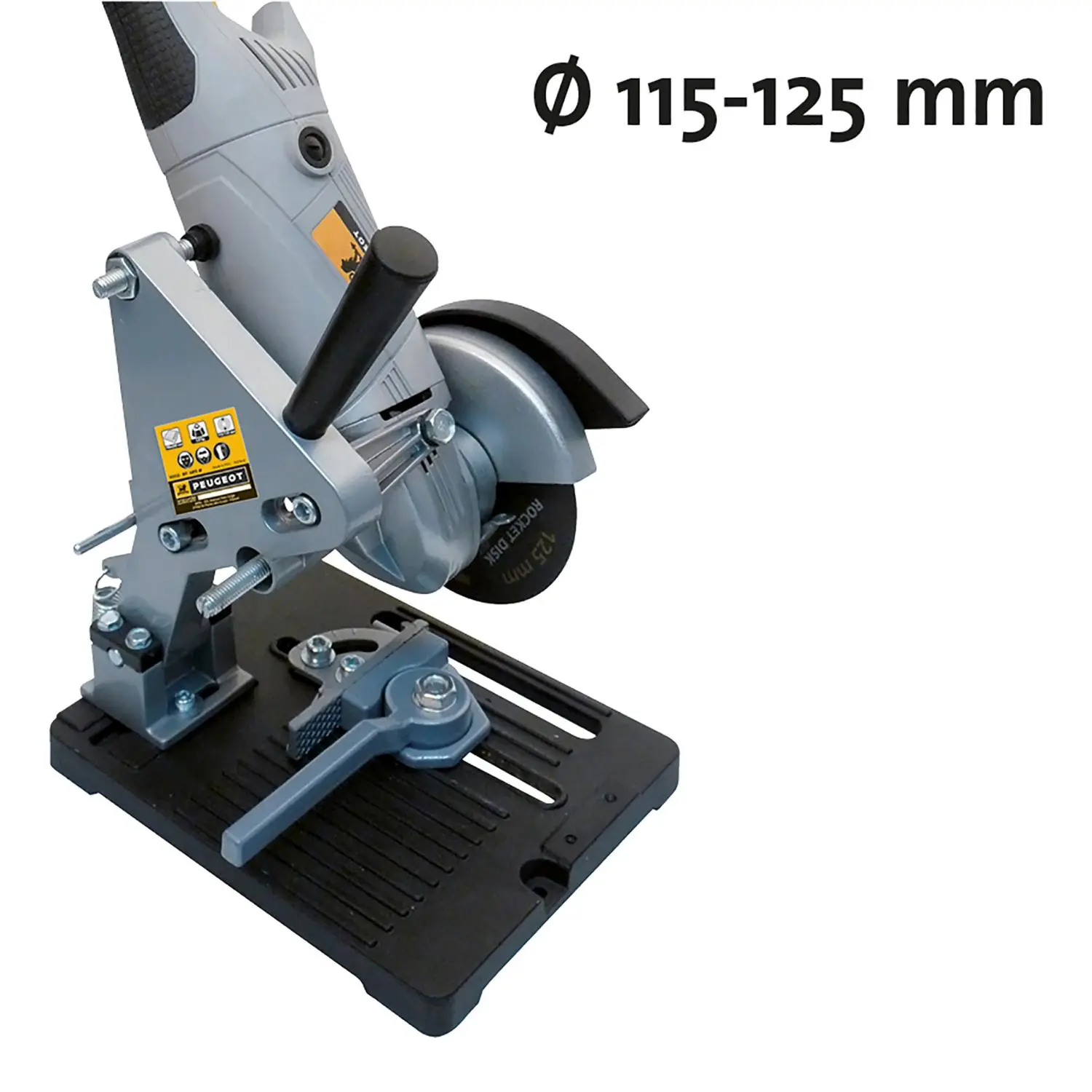 PEUGEOT - ST125B Support Pour Meuleuse D'angle 115/125 Mm 5 PEUGEOT - ST125B Support Pour Meuleuse D'angle 115/125 Mm – Image 3