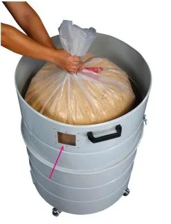 HOLZPROFI MAKER - AB-SP-AC150-B - Lot De 5 Sacs à Copeaux Diamètre 500 Mm Pour Systèmes De Filtration -Scheppach Soldes Magasin AB SP AC150 B