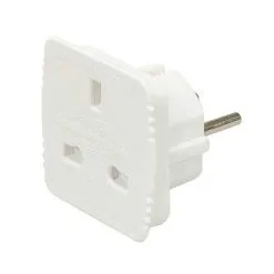SILVERLINE - Adaptateur Prise électrique UK - UE - 230 V
