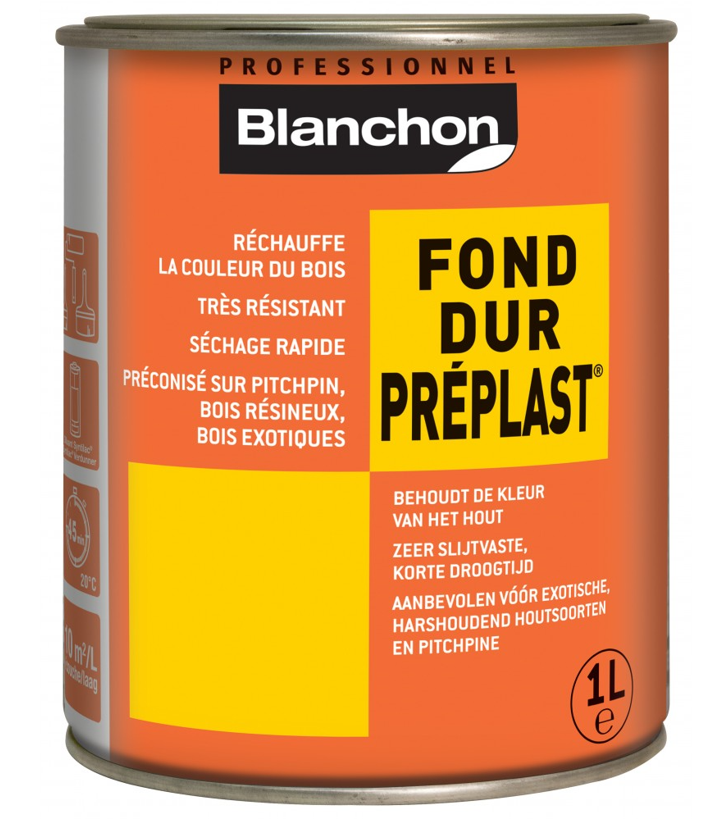BLANCHON - Fond Dur Preplast - Primaire Universel Avant Toutes Finitions - 1 Litre 3 BLANCHON - Fond Dur Preplast - Primaire Universel Avant Toutes Finitions - 1 Litre