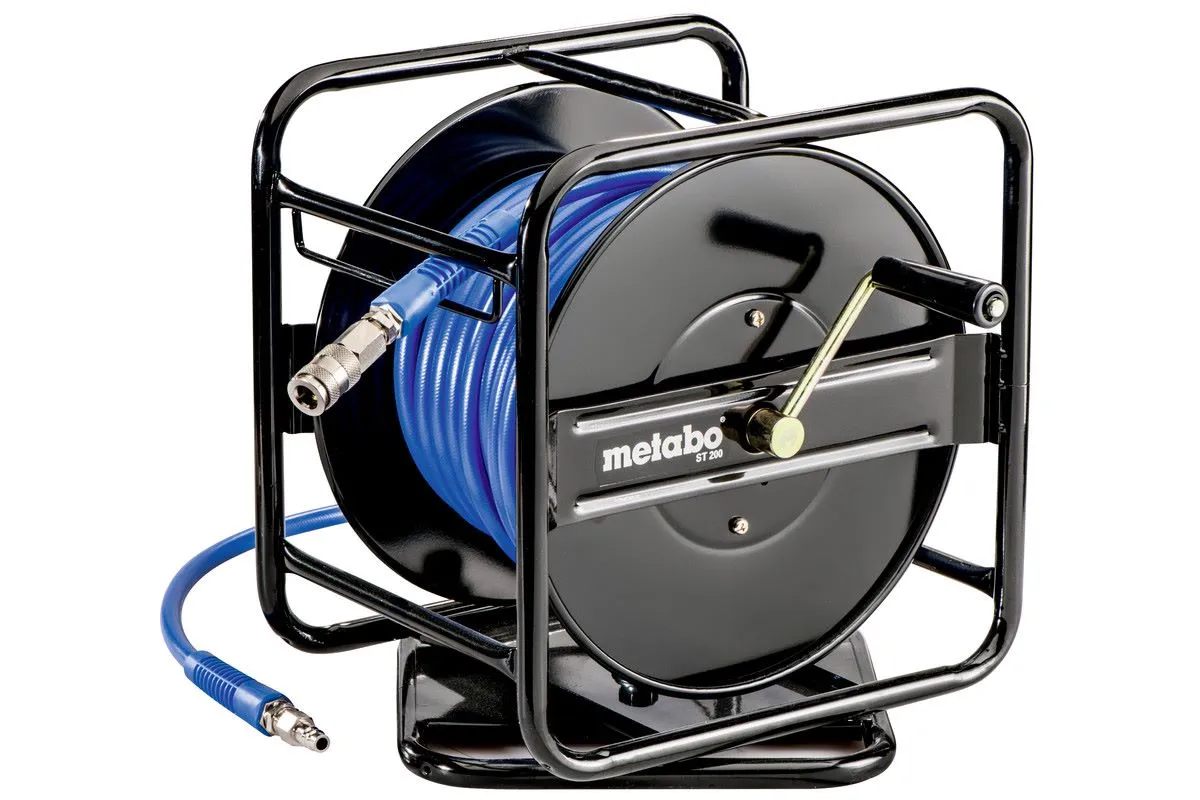 METABO - ST 200 Enrouleur De Flexible - Longueur 30m - 12 Bar 3 METABO - ST 200 Enrouleur De Flexible - Longueur 30m - 12 Bar