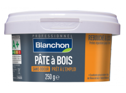 BLANCHON - Pâte à Bois - Rebouchage & Lissage - 80g - 250g - 500g - Différentes Teintes -Scheppach Soldes Magasin Capture 760