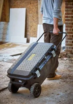 STANLEY - Coffre De Chantier Pro Etanche Fatmax - Dimensions 910 X 516 X 431 Mm 17 STANLEY - Coffre De Chantier Pro Etanche Fatmax - Dimensions 910 X 516 X 431 Mm -Scheppach Soldes Magasin Coffre de Chantier Pro Etanche Fatmax a roulettes Stanle