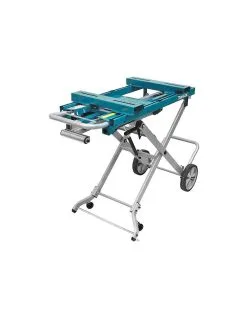 MAKITA - DEAWST05 - Chariot Etabli à Roulettes Pour Scie à Onglet -Scheppach Soldes Magasin DEAWST05 Chariot avec servantes pour scies stationnaires