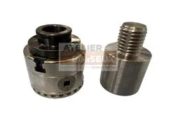 HOLZMANN - DP65 Coffret De Mandrin "Kit De Démarrage" Pour Tour à Bois -Scheppach Soldes Magasin HOLZMANN DP65 Coffret de mandrin Kit de demarrage pour t 1