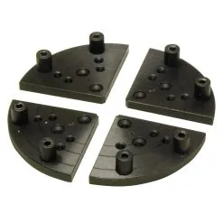 HOLZMANN - DP95PS - Plateau De Reprise 125 Mm - 4 Mors Pour Mandrin DP95