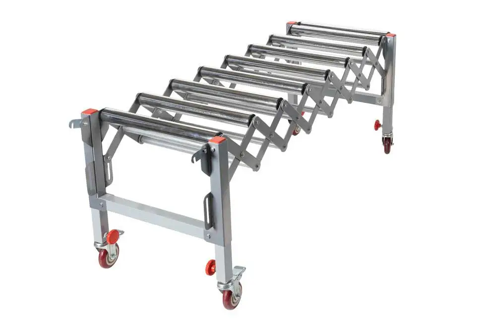 HOLZMANN - RB9A - Convoyeur à Rouleaux Extensible 500 à 1400 Mm - Largeur 500 Mm - Charge 130 Kg 4 HOLZMANN - RB9A - Convoyeur à Rouleaux Extensible 500 à 1400 Mm - Largeur 500 Mm - Charge 130 Kg – Image 2