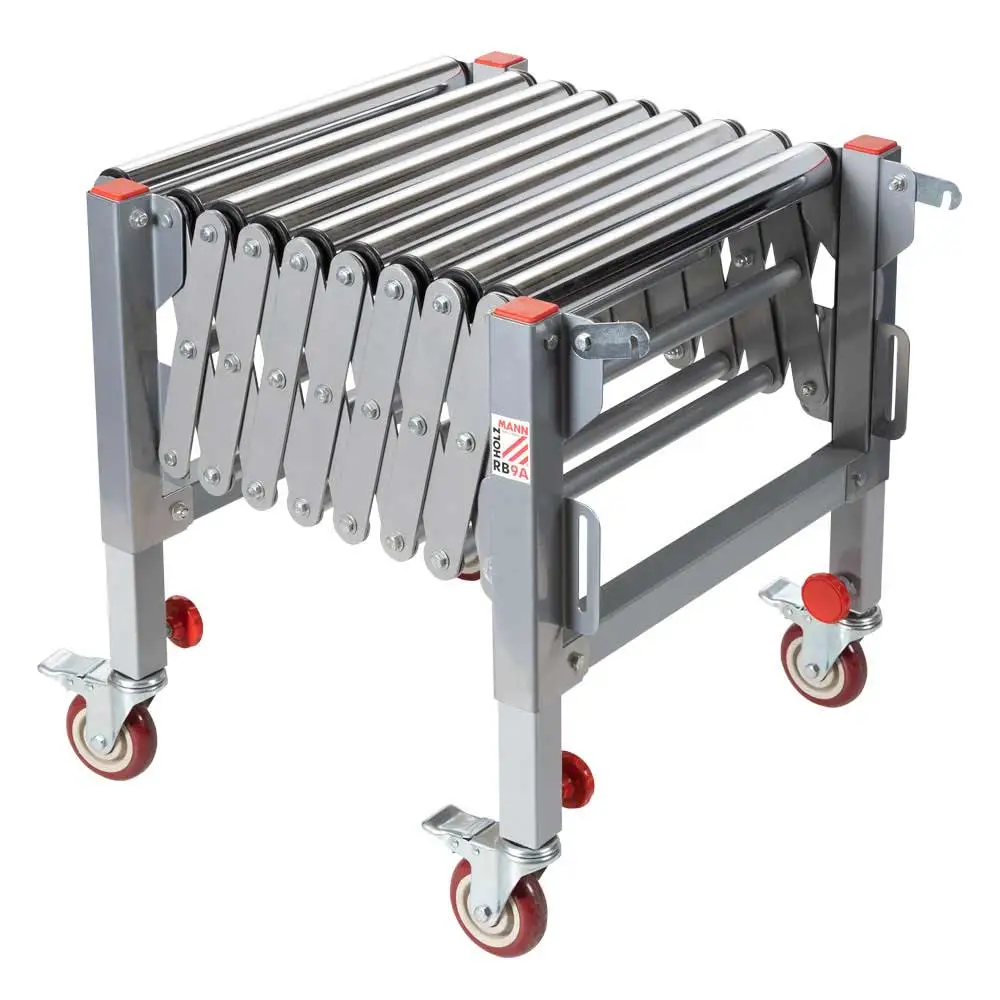 HOLZMANN - RB9A - Convoyeur à Rouleaux Extensible 500 à 1400 Mm - Largeur 500 Mm - Charge 130 Kg 6 HOLZMANN - RB9A - Convoyeur à Rouleaux Extensible 500 à 1400 Mm - Largeur 500 Mm - Charge 130 Kg – Image 4