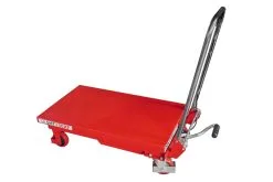 HOLZMANN - SHT150XF - Chariot élévateur à Roulettes - Plateau 740 X 450 X 35 Mm - Charge 150 Kg -Scheppach Soldes Magasin HOLZMANN SHT150XF Chariot elevateur a roulettes Plateau 1