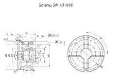 HOLZPROFI - DW-KIT-MINI Coffret Mandrin 4 Mors ø 70 Mm + Bague 1" X 8 TPI à M33 X 3,5 Mm -Scheppach Soldes Magasin HOLZPROFI Coffret mandrin o70mm DW KIT MINI 1