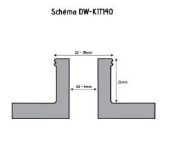 HOLZPROFI - DW-KIT140 Coffret Mandrin 4 Mors & Accessoires -Scheppach Soldes Magasin HOLZPROFI DW KIT140 Coffret mandrin 4 mors Accessoires D 1
