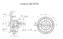 HOLZPROFI - DW-KIT140 Coffret Mandrin 4 Mors & Accessoires -Scheppach Soldes Magasin HOLZPROFI DW KIT140 Coffret mandrin 4 mors Accessoires D