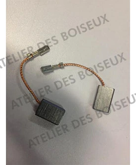 KITY Scheppach - Jeu De Deux Charbons Pour Scie Plongeante CS45 3 KITY Scheppach - Jeu De Deux Charbons Pour Scie Plongeante CS45