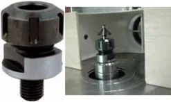 LEMAN - Arbre Porte-mèches Pour Bout D'arbre De Toupie - Existe En M14 Ou M16