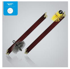 LEMAN - KIT200N KIT RAMONAGE 7ML CANNES + HÉRISSON ROND ACIER