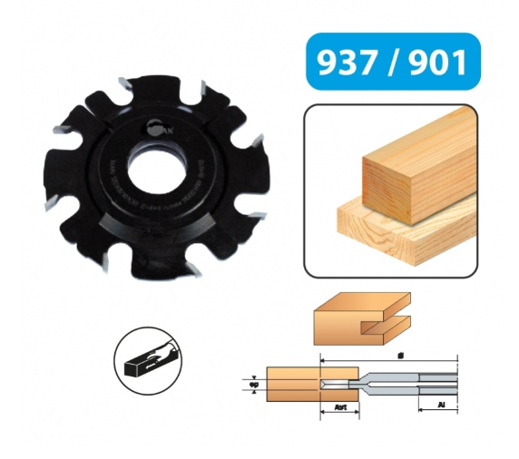 LEMAN - Fraise à Rainer 8 Coupes Extensible De 5 A 9,5mm - Alésage 30 4 LEMAN - Fraise à Rainer 8 Coupes Extensible De 5 A 9,5mm - Alésage 30 – Image 2