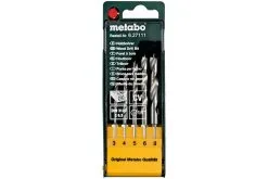 METABO - 627111000 Coffret De 5 Mèches à Bois Avec Queue Hexagonale (E 6,3)