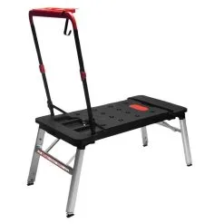 Holzmann - MF7IN1 Table Multifonction 7 En 1 -Scheppach Soldes Magasin MF7IN1 Table multifonction 7 en 1 fonction echafaudage