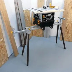 PEUGEOT - EnergyStand-189R Support De Scie Universel Hauteur 880 Mm, Largeur 1000 Mm, Système Pliant -Scheppach Soldes Magasin PEUGEOT EnergyStand 189R Support de scie universel Haute 4