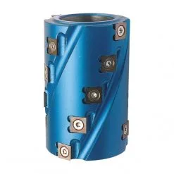 LEMAN - Porte-Outils Hélicoïdal à Chantourner Et à Calibrer - Ø80 - Alésage 50 - Différentes Hauteurs Disponibles