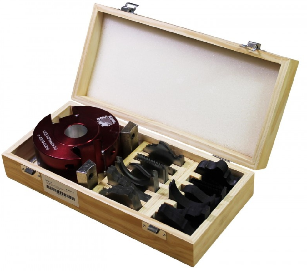 HOLZMANN - UNISET60 - Porte-outil Universel Pour Toupie Alésage 30 - Hauteur 60 + 6 Fers Et Contre-fers 4 HOLZMANN - UNISET60 - Porte-outil Universel Pour Toupie Alésage 30 - Hauteur 60 + 6 Fers Et Contre-fers – Image 2