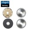SCHEPPACH - Set De 4 Lames ø115 Mm Pour Scie Plongeante PL 305 -Scheppach Soldes Magasin SCHEPPACH LOT DE 4 LAMES POUR SCIE PLONGEANTE PL 305 390