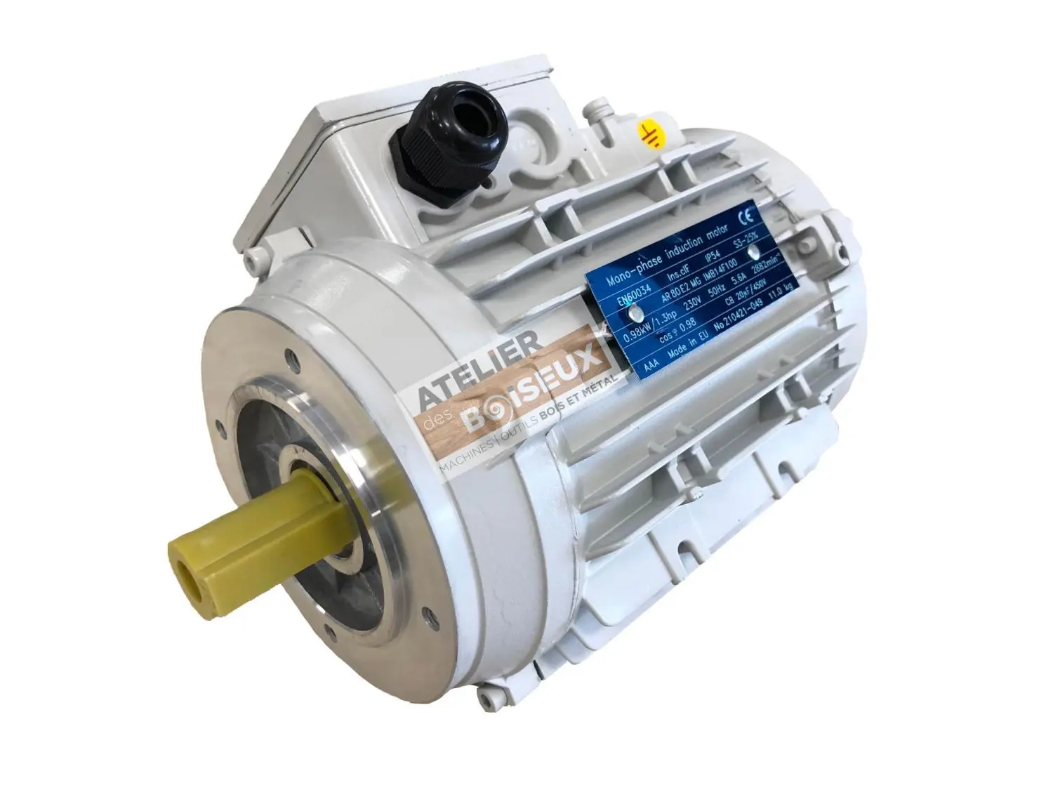 SCHEPPACH - Moteur 230V Monophasé 0.98 KW Pour Combiné Scheppach, Kity Et Woodster 3 SCHEPPACH - Moteur 230V Monophasé 0.98 KW Pour Combiné Scheppach, Kity Et Woodster