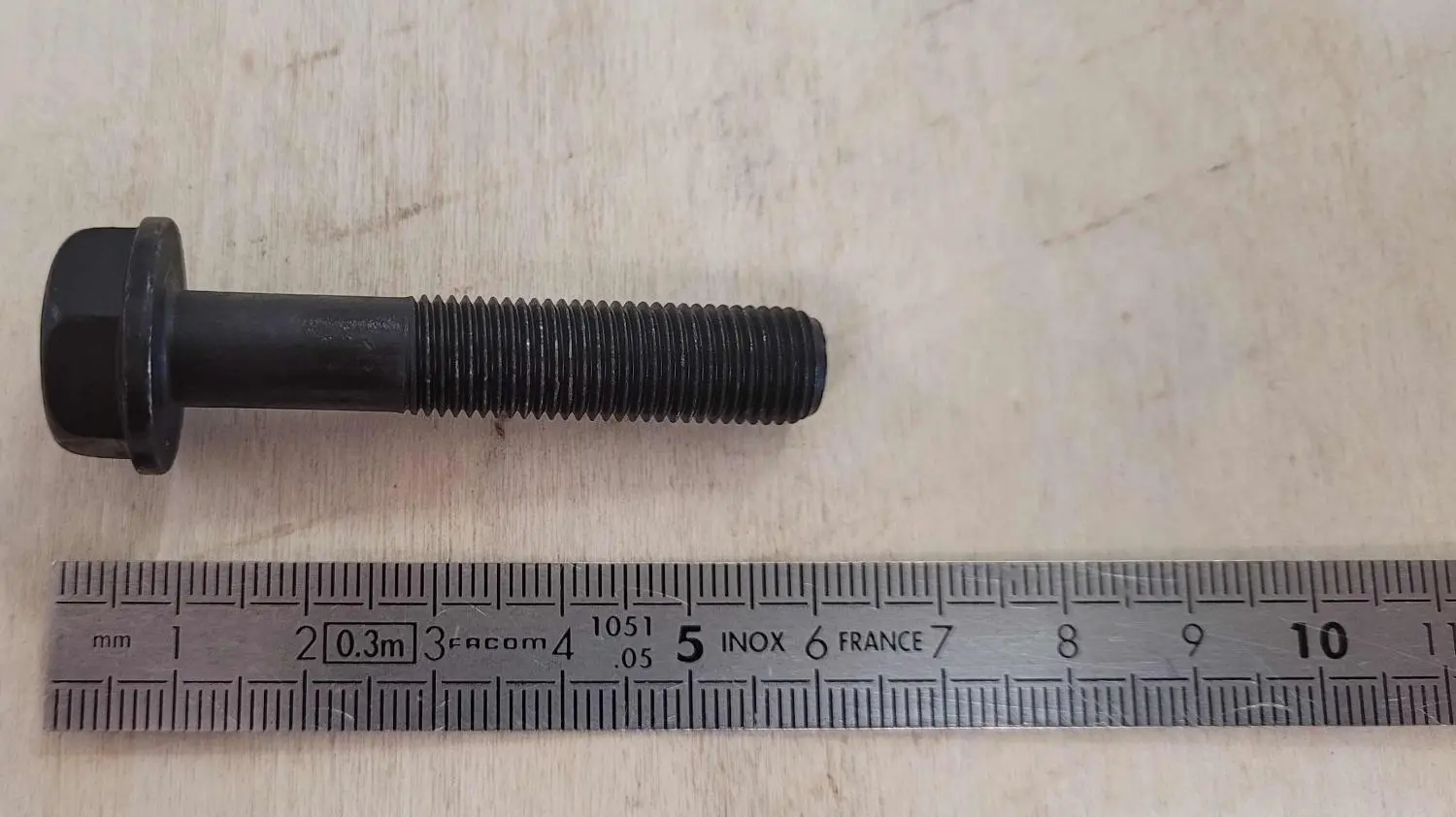 SCHEPPACH - Vis Hexagonale Pour Lame De Tondeuse 24G 3/16 7/32 SW16 3 SCHEPPACH - Vis Hexagonale Pour Lame De Tondeuse 24G 3/16 7/32 SW16