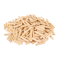 SILVERLINE - Chevilles En Bois De Bouleau Pour Fraiseuse (200 Pcs) - Différentes Dimensions Disponibles