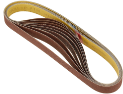 Scheppach - Jeu De 9 Bandes Abrasives De Ponçage 762 X 25 Mm Pour BTS700