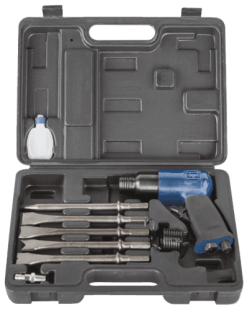 Scheppach - Set D'accessoires Marteau Pneumatique -Scheppach Soldes Magasin Scheppach Coffret marteau burineur pneumatique 1 1