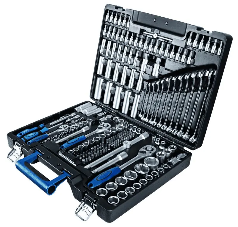 SCHEPPACH - TB217 - Valise à Outils - 217 Outils En Acier Chrome Vanadium 3 SCHEPPACH - TB217 - Valise à Outils - 217 Outils En Acier Chrome Vanadium