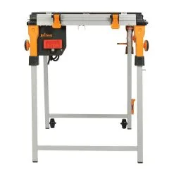 TRITON - TWX7 - Workcentre - Poste De Travail Modulaire Multi-fonctions -Scheppach Soldes Magasin TWX7 Triton table avec bouton coup de genou
