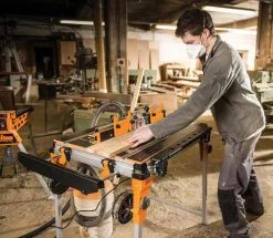 TRITON - TWX7 - Workcentre - Poste De Travail Modulaire Multi-fonctions -Scheppach Soldes Magasin TWX7 avec module de defonceuse RT001