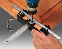 VIRUTEX - Gabarit De Traçage + 2 Règles D Extension PMT111R -Scheppach Soldes Magasin VIRUTEX PMT 111