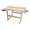 HOLZMANN - WB155TWIN - Établi Double Surface De Travail 1550 Mm -Scheppach Soldes Magasin WB155TWIN etabli double surface de travail 1550 x 1170 x