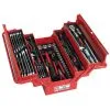 HOLZMANN - WZK86CRV - Caisse Métallique Avec 86 Outils Chrome Vanadium -Scheppach Soldes Magasin WZK86CRV caisse a outils avec 86 outils
