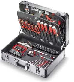 JET - Y-118WB - Coffret De 118 Outils Spéciaux Pour Le Bois-Menuiserie (Rabot, Clés, Mèches, Scie, équerre, Niveau, Pinces Etc.)