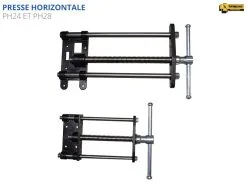 ETABLIS FRANCOIS ÉTABLIS FRANÇOIS - EMH Etablis Menuisier Avec Presse Avant Horizontale PH28 -Scheppach Soldes Magasin eTABLIS FRANcOIS EMH Etablis menuisier avec presse avant 5