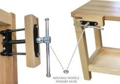 ETABLIS FRANCOIS ÉTABLIS FRANÇOIS - PH 24 - Presse Horizontale "Petit Modèle" Ouverture Max. 205 Mm -Scheppach Soldes Magasin eTABLIS FRANcOIS PH 24 Presse horizontale Petit modele O 2