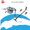 LEMAN - Kit De Déplacement Pour Combiné à Bois COM310 -Scheppach Soldes Magasin kit deplacement com310 1398763739