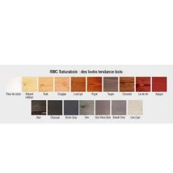RUBIO MONOCOAT - Saturabois - Protection Monocouche Extérieure - 18 Tendance Bois -Scheppach Soldes Magasin look des couleurs et tendances saturabois